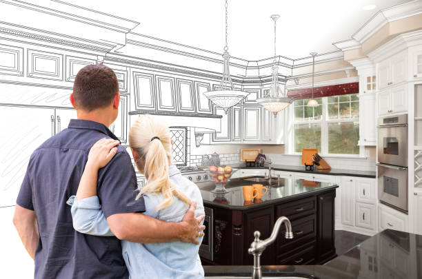 Professional Kitchen Renovation technician working in Riegelsville, PA